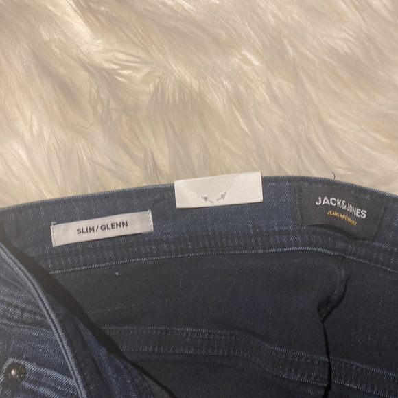 Jack & Jones Denim Men’s Blue Jeans Skinny Glenn Waist Size 32 Leg 32 NWT - Picture 9 of 9